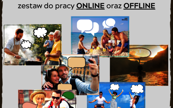 Holiday Photo Set 1 Speech Bubbles